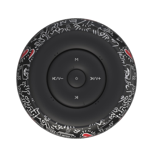 CELLY KEITH HARING SPEAKER WIRELESS 5 W AUTONOMIA FINO A 6 ORE PORTA DI RICARICA USB-C